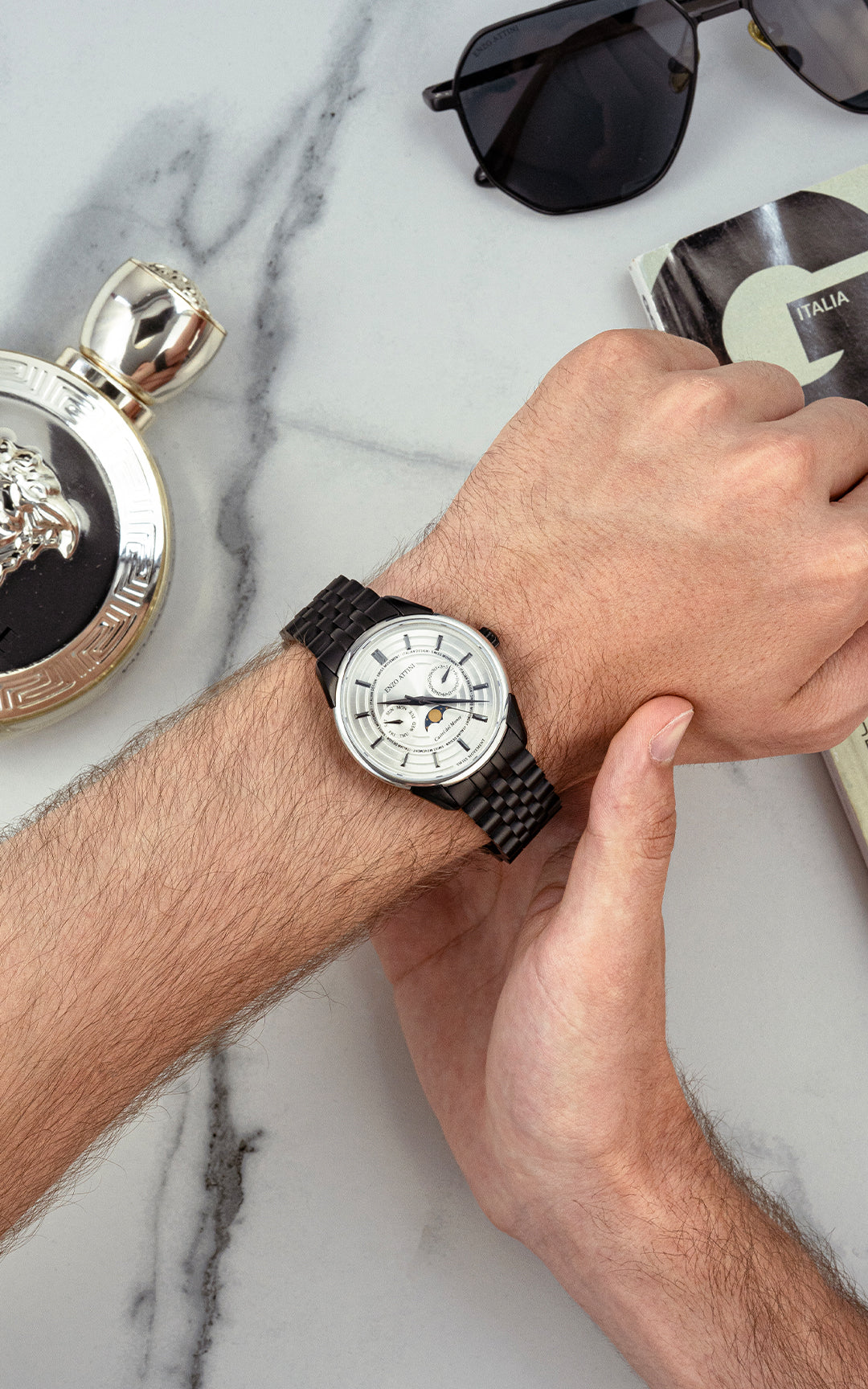 Castel del Monte - President Bracelet / Swiss Movement
