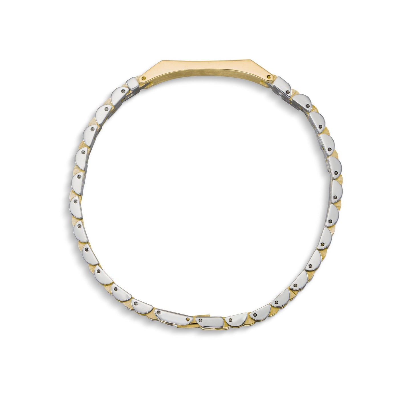 Colosseo di Roma - President Bracelet / Silver Gold