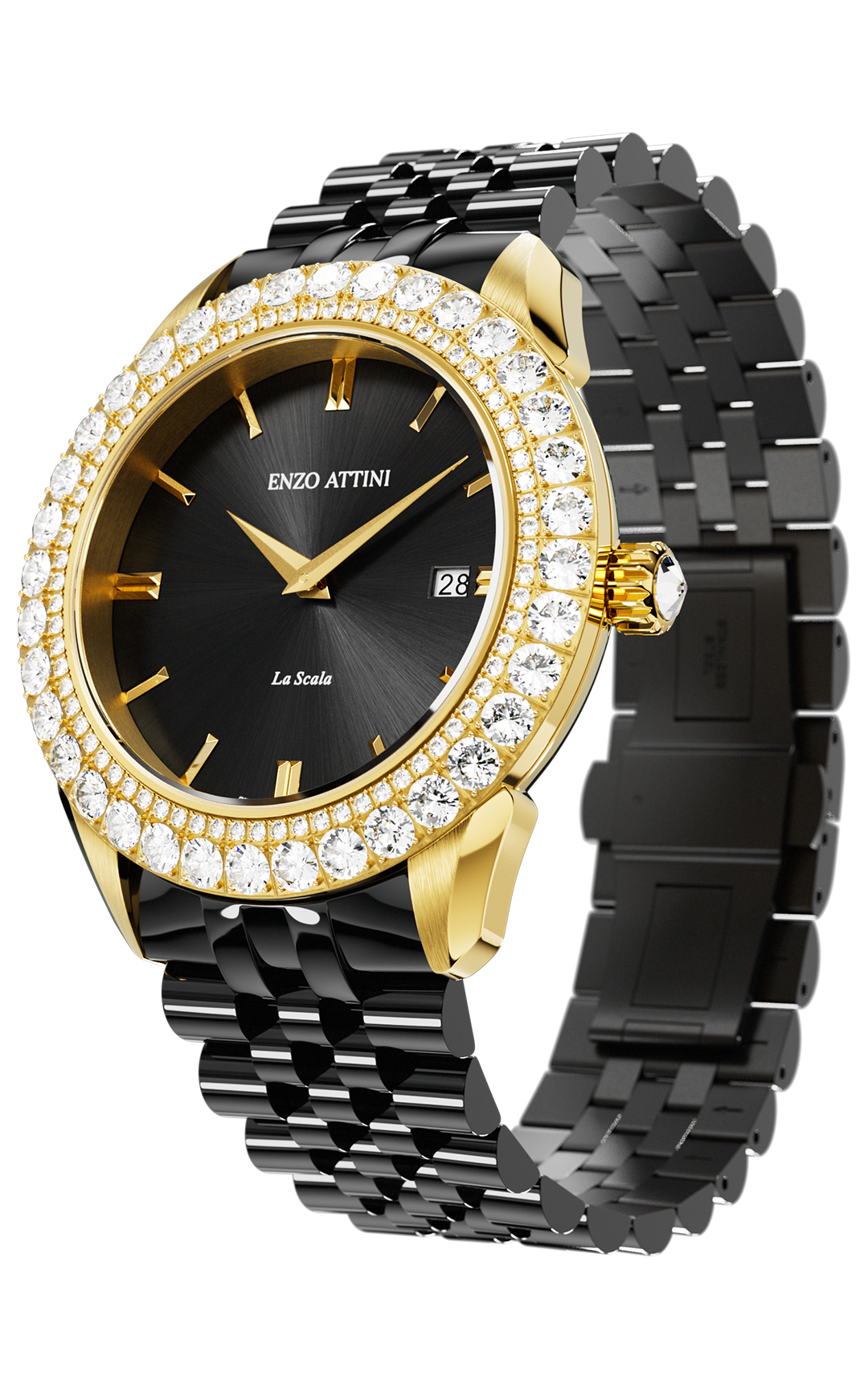 NEW La Scala - President Bracelet / Swiss Movement.