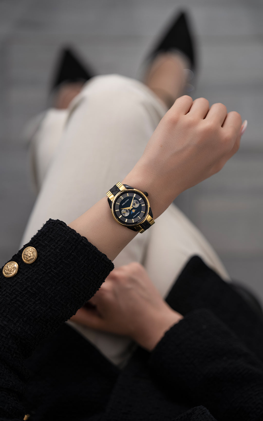 il Ponte di Rialto, Venezia - President Bracelet / Swiss Movement.