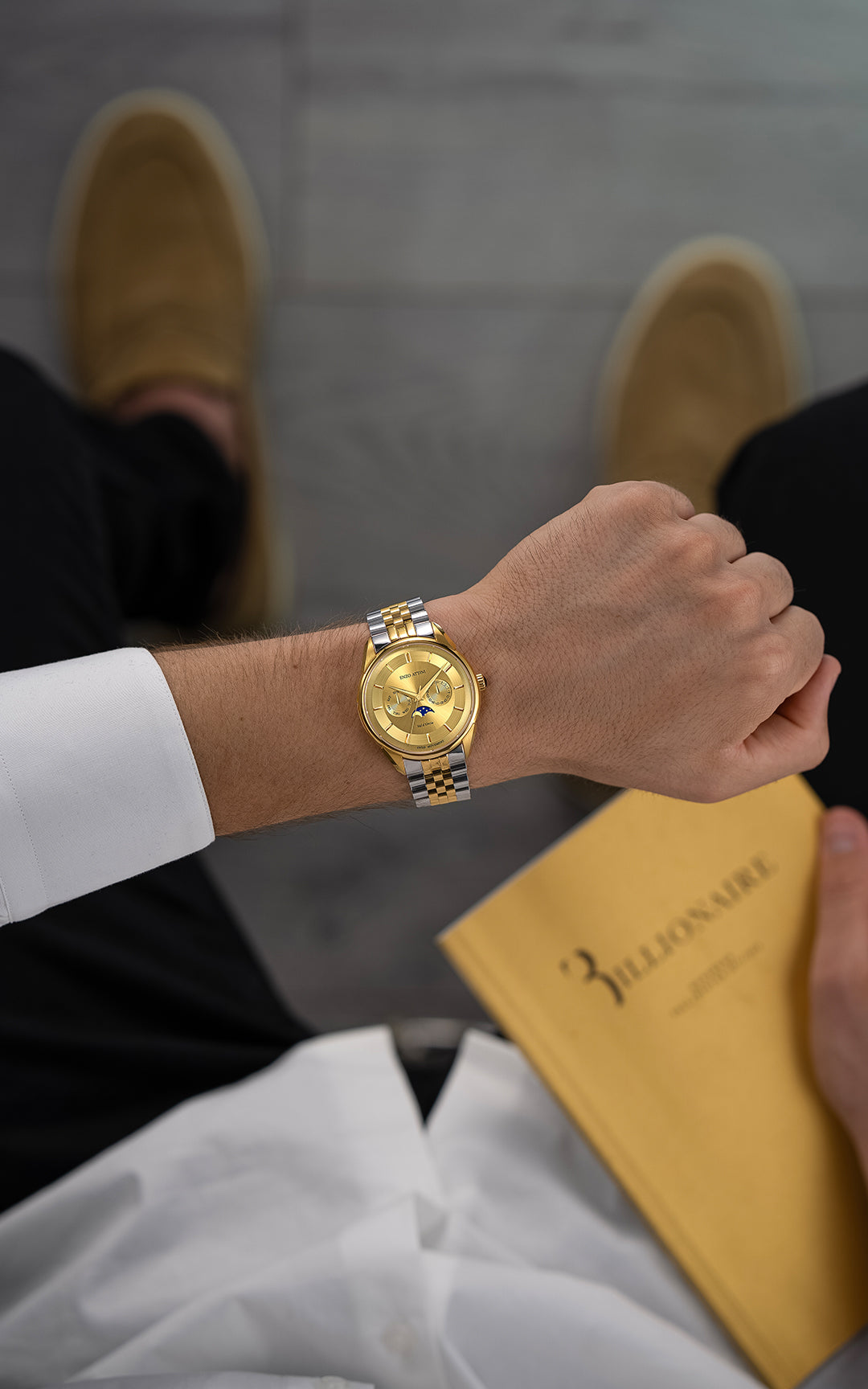 New Val d'Orcia  - President Bracelet / Swiss Movement
