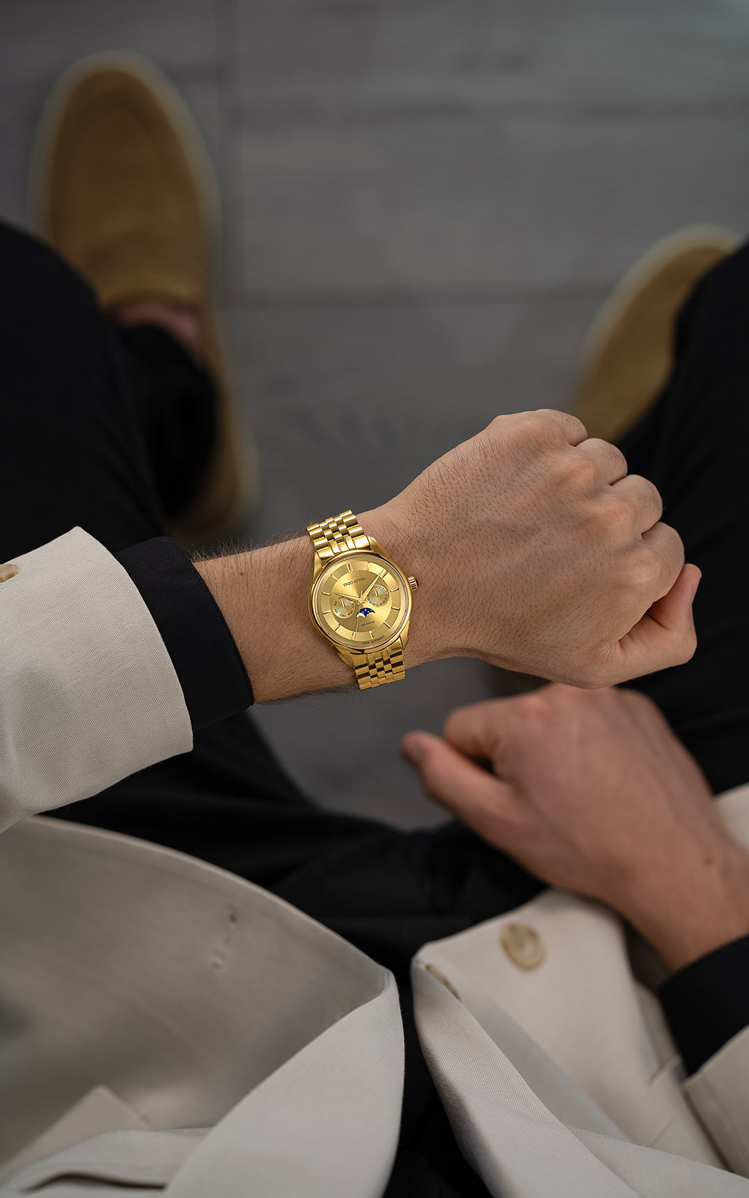 New Val d'Orcia - President Bracelet / Swiss Movement