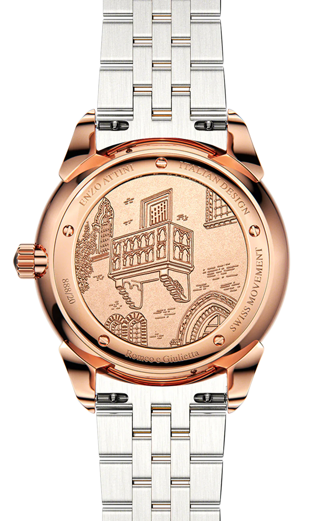 Romeo e Giulietta, Verona - President Bracelet  / Swiss Movement