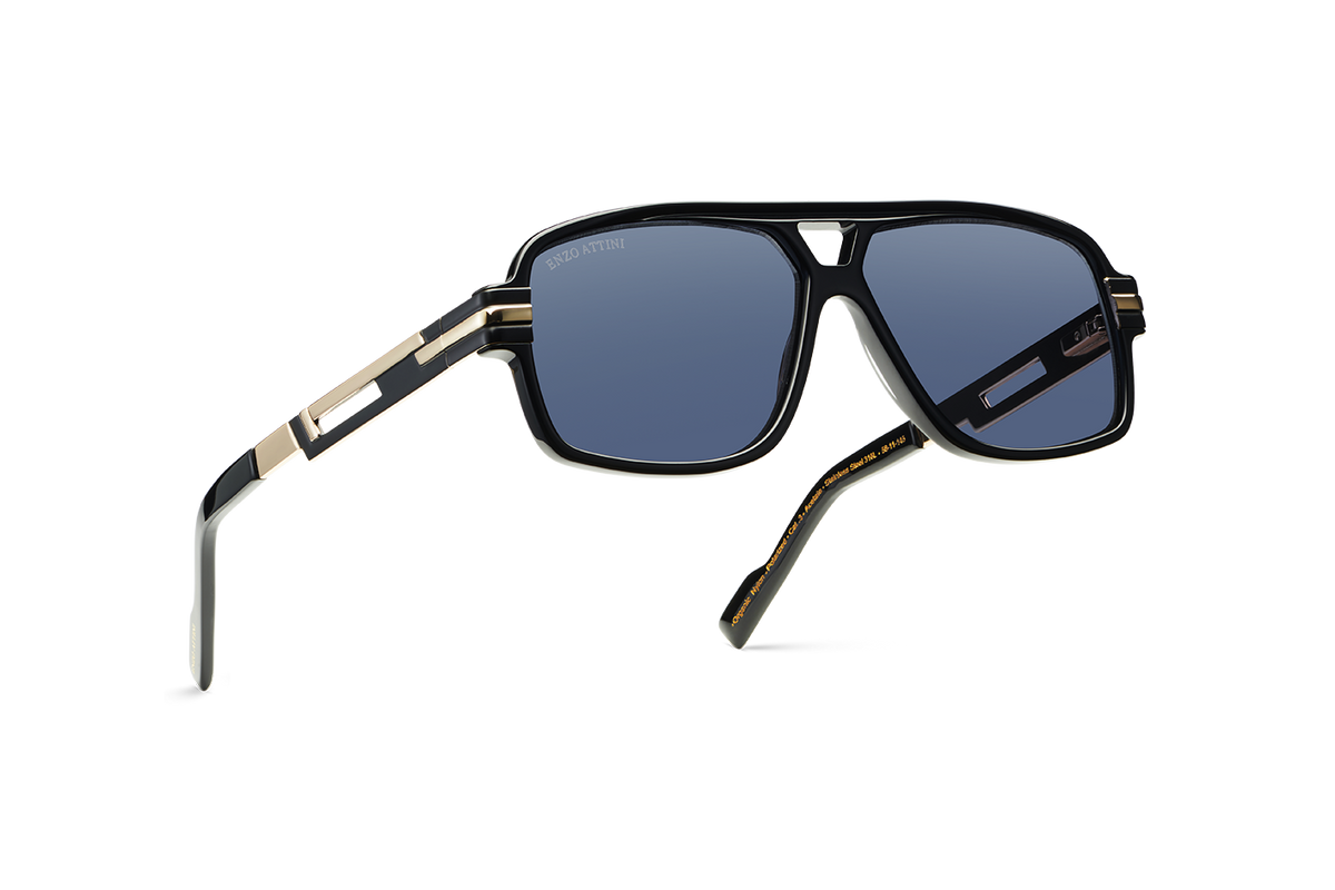 NEW Piazza del Plebiscito / Black & Gold Color + Dark Black Lens.