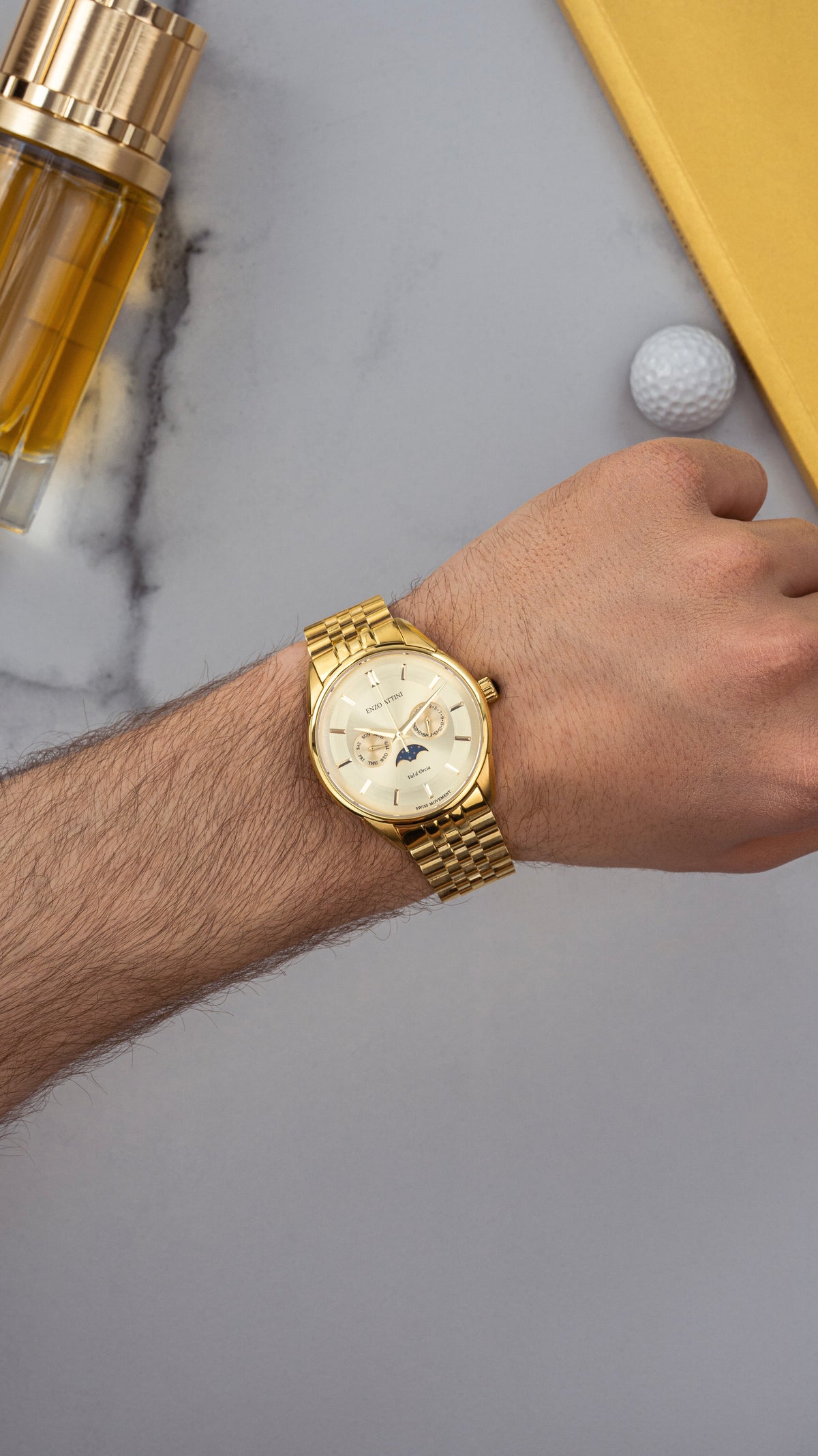 New Val d'Orcia - President Bracelet / Swiss Movement