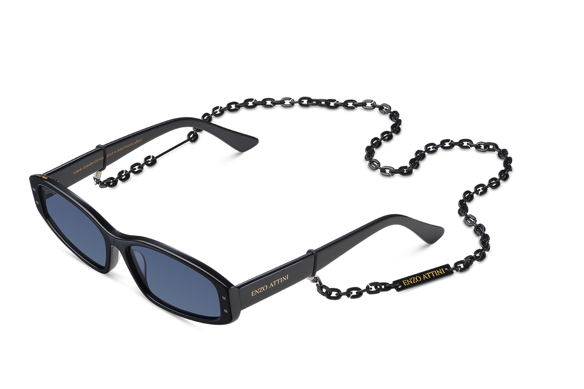 NEW Canal Grande / Black + Dark Black Lens.