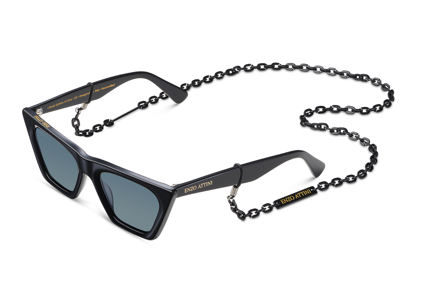 Great Sphinx of Giza / Black + Dark Black Lens.
