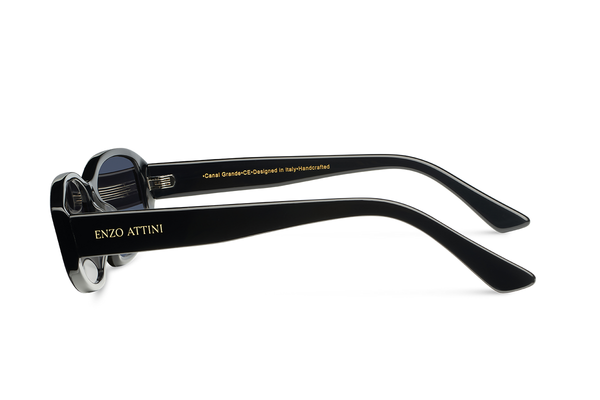 NEW Canal Grande / Black + Dark Black Lens.