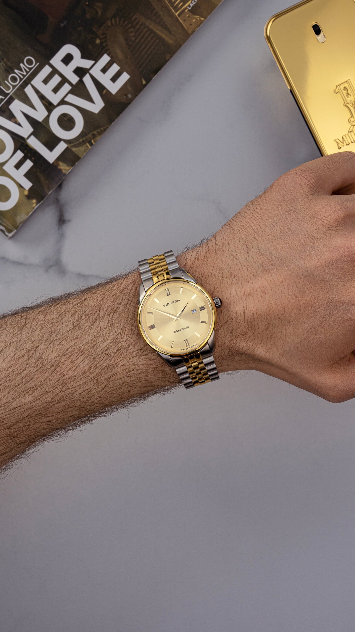 Palazzo Ducezio -  President Bracelet / Swiss Movement