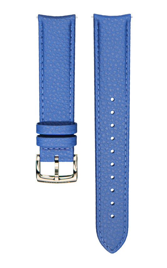 Rrip lëkure blu / Togza ngjyre Silver