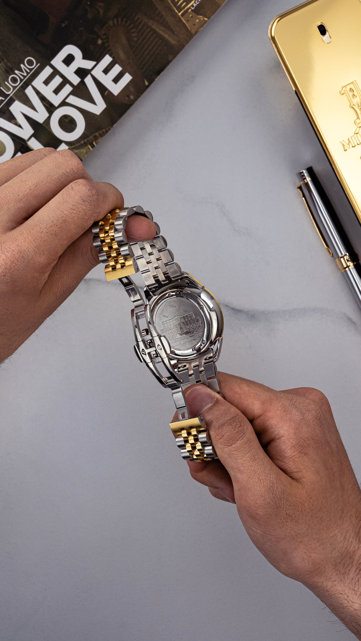 Palazzo Ducezio -  President Bracelet / Swiss Movement