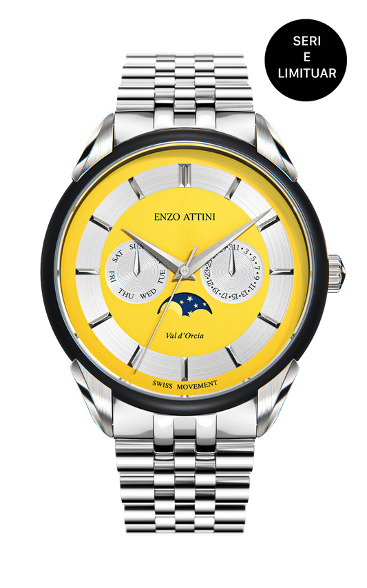 Val d'Orcia Automatic- President Bracelet  / Swiss Movement