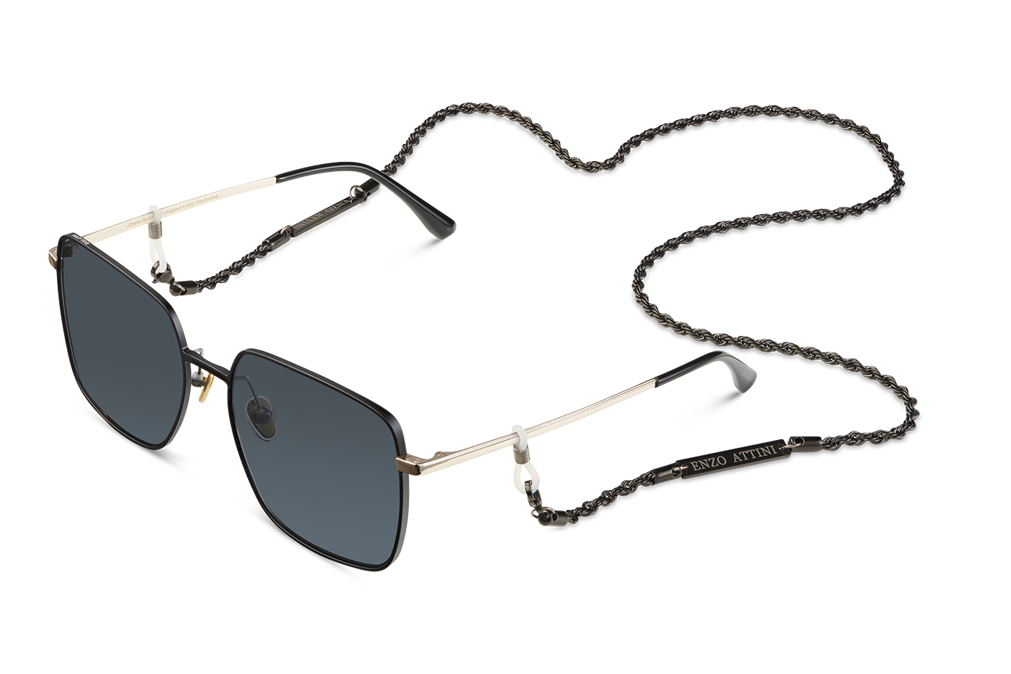 Charles Bridge / Black & Gold Color + Dark Black Lens