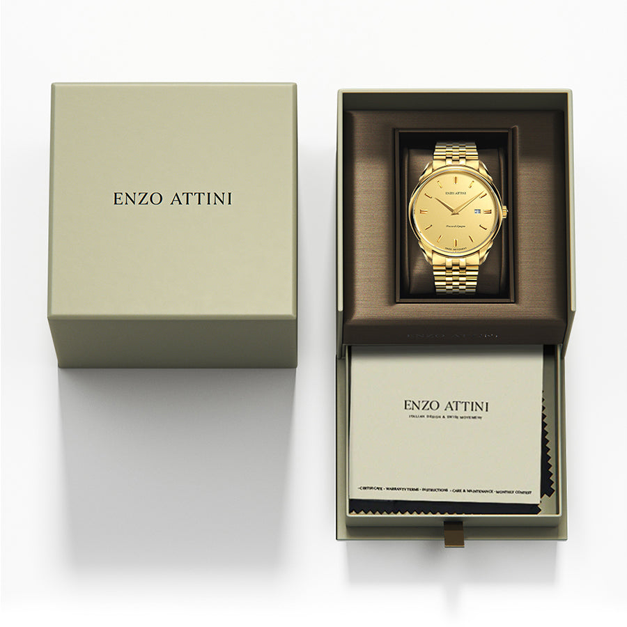 Piazza di Spagna, Roma - President Bracelet / Swiss Movement.