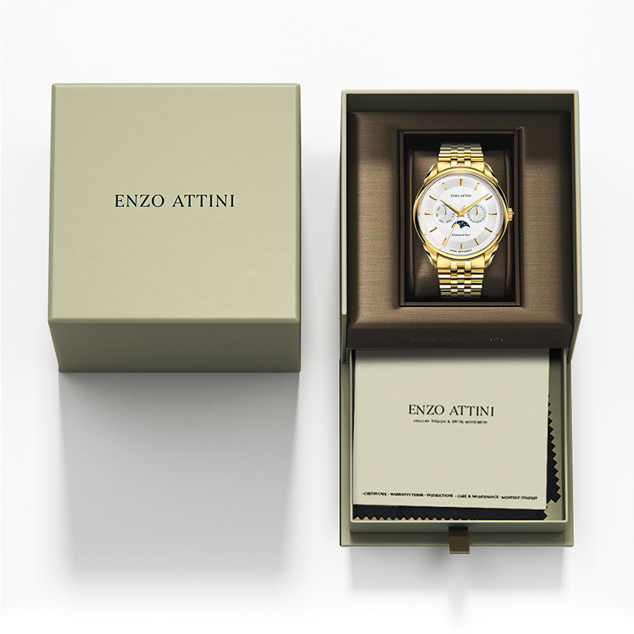 Fontana di Trevi, Roma - President Bracelet / Swiss Movement