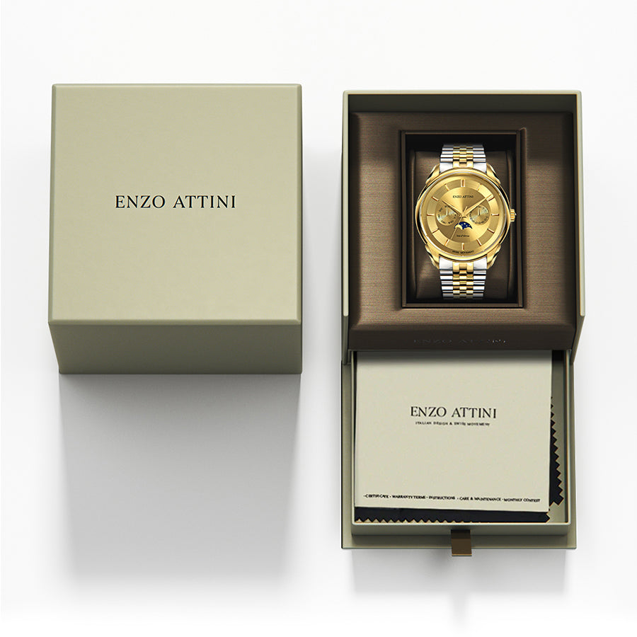 New Val d'Orcia - President Bracelet / Swiss Movement.