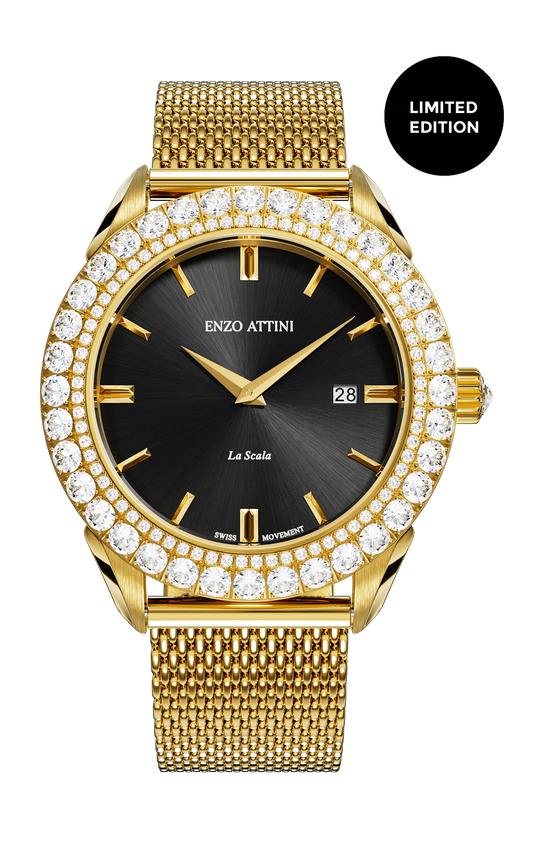 NEW La Scala - Mesh Strap / Swiss Movement.
