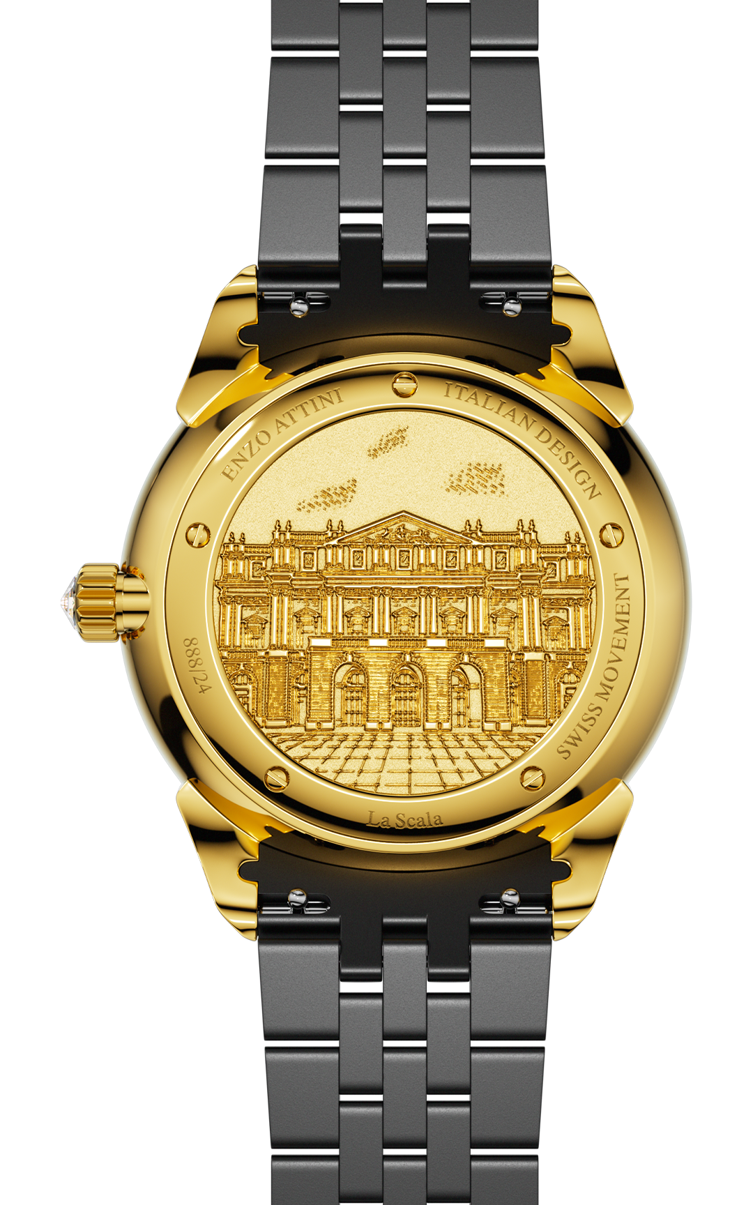 NEW La Scala - President Bracelet / Swiss Movement.
