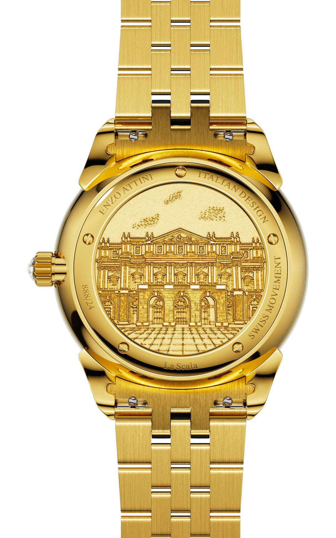 NEW La Scala - President Bracelet / Swiss Movement.