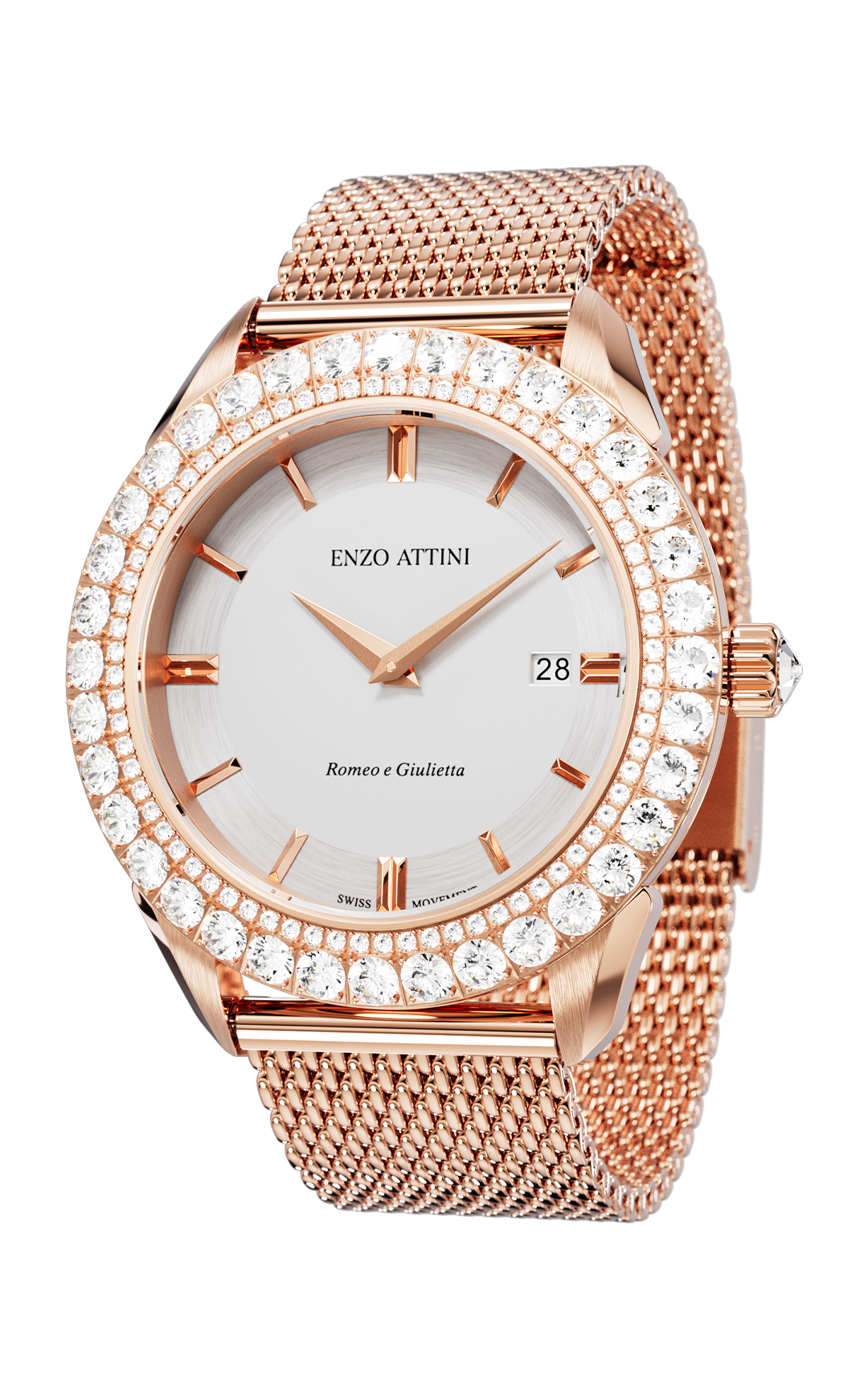 NEW Romeo e Giulietta - Mesh Strap / Swiss Movement.