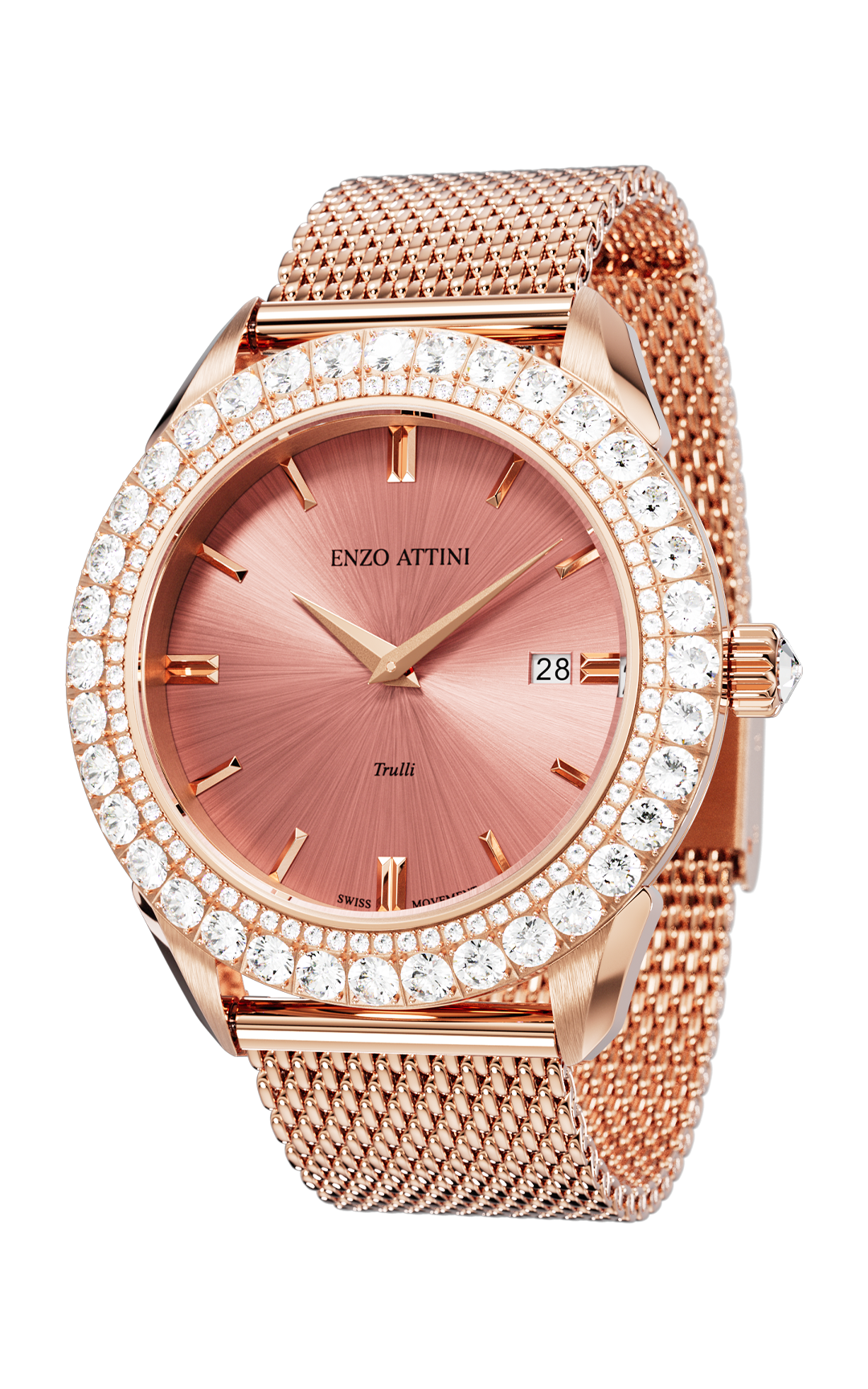NEW Trulli  - Mesh Strap / Swiss Movement.