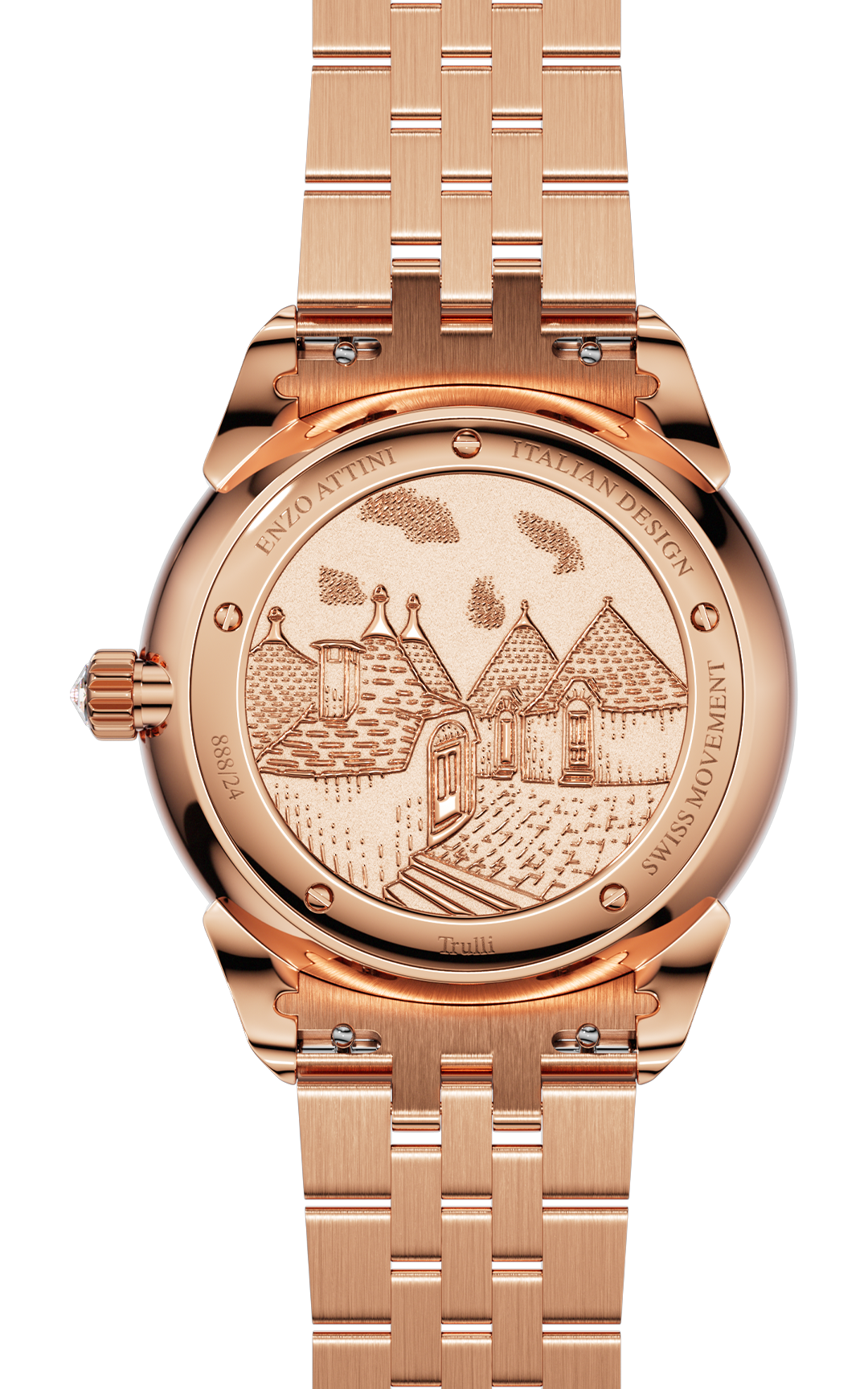NEW Trulli  - President Bracelet / Swiss Movement.