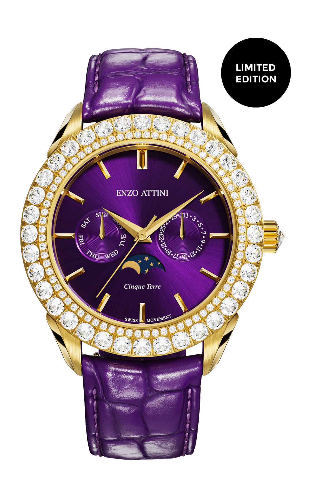NEW Cinque Terre / Swiss Movement.