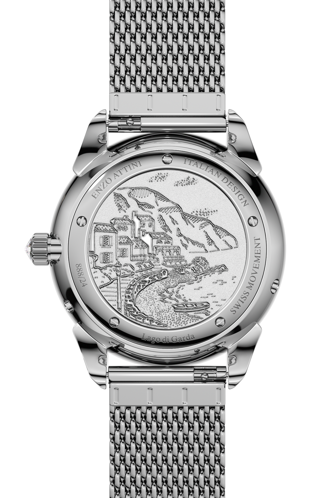 NEW Lago di Garda - Mesh Strap / Swiss Movement.