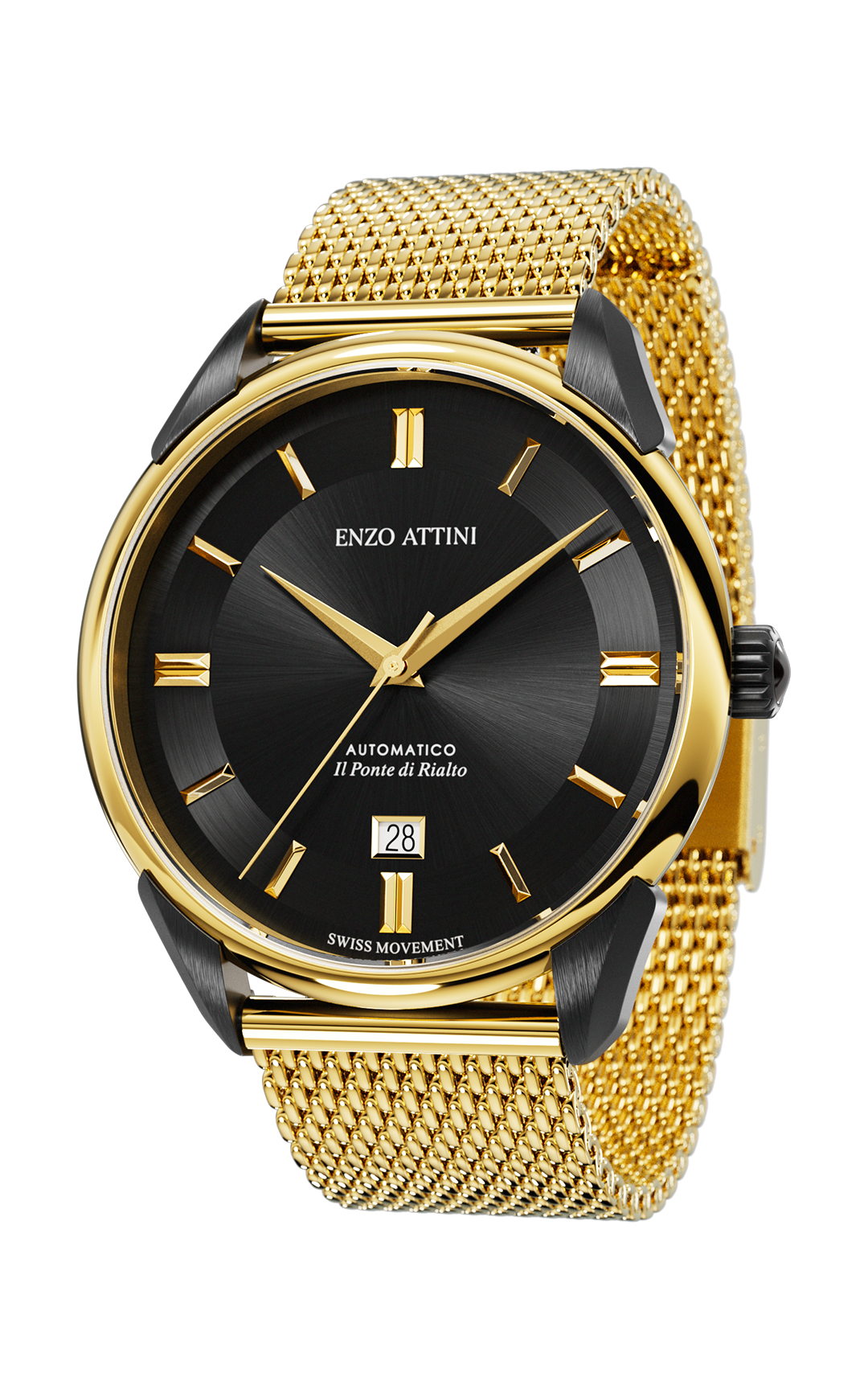 "il Ponte di Rialto" Automatic - Mesh Strap / Swiss Movement