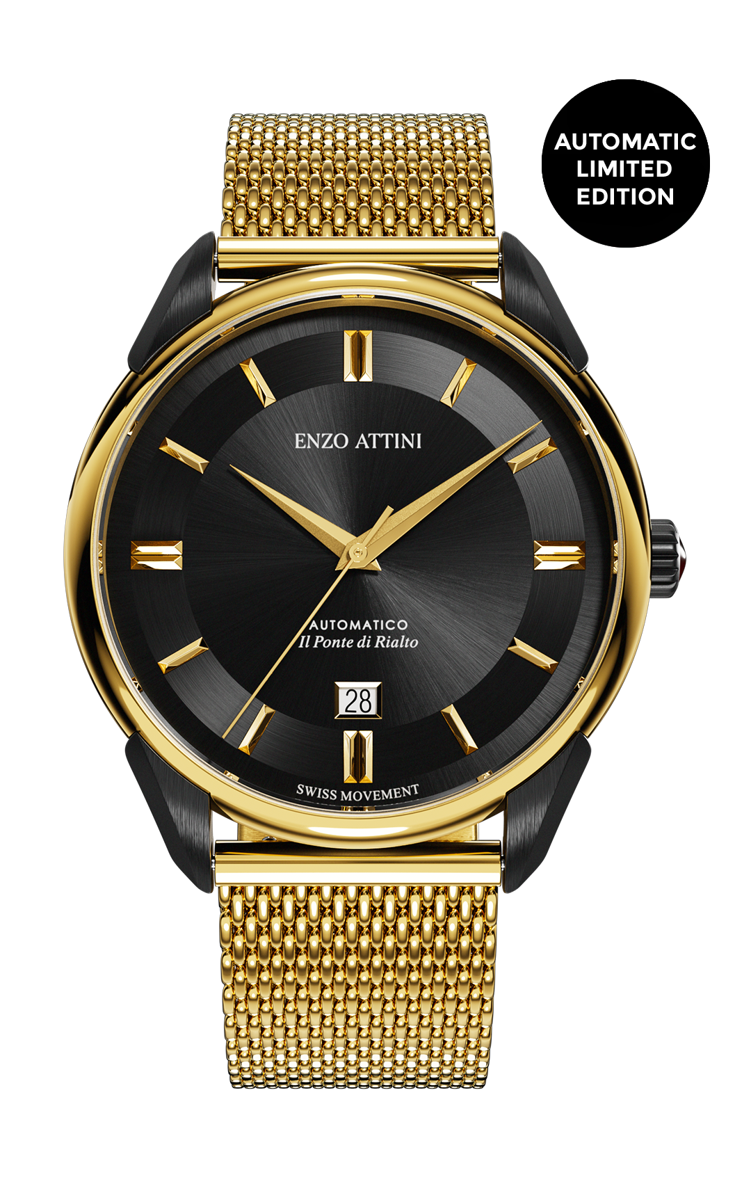 "il Ponte di Rialto" Automatic - Mesh Strap / Swiss Movement