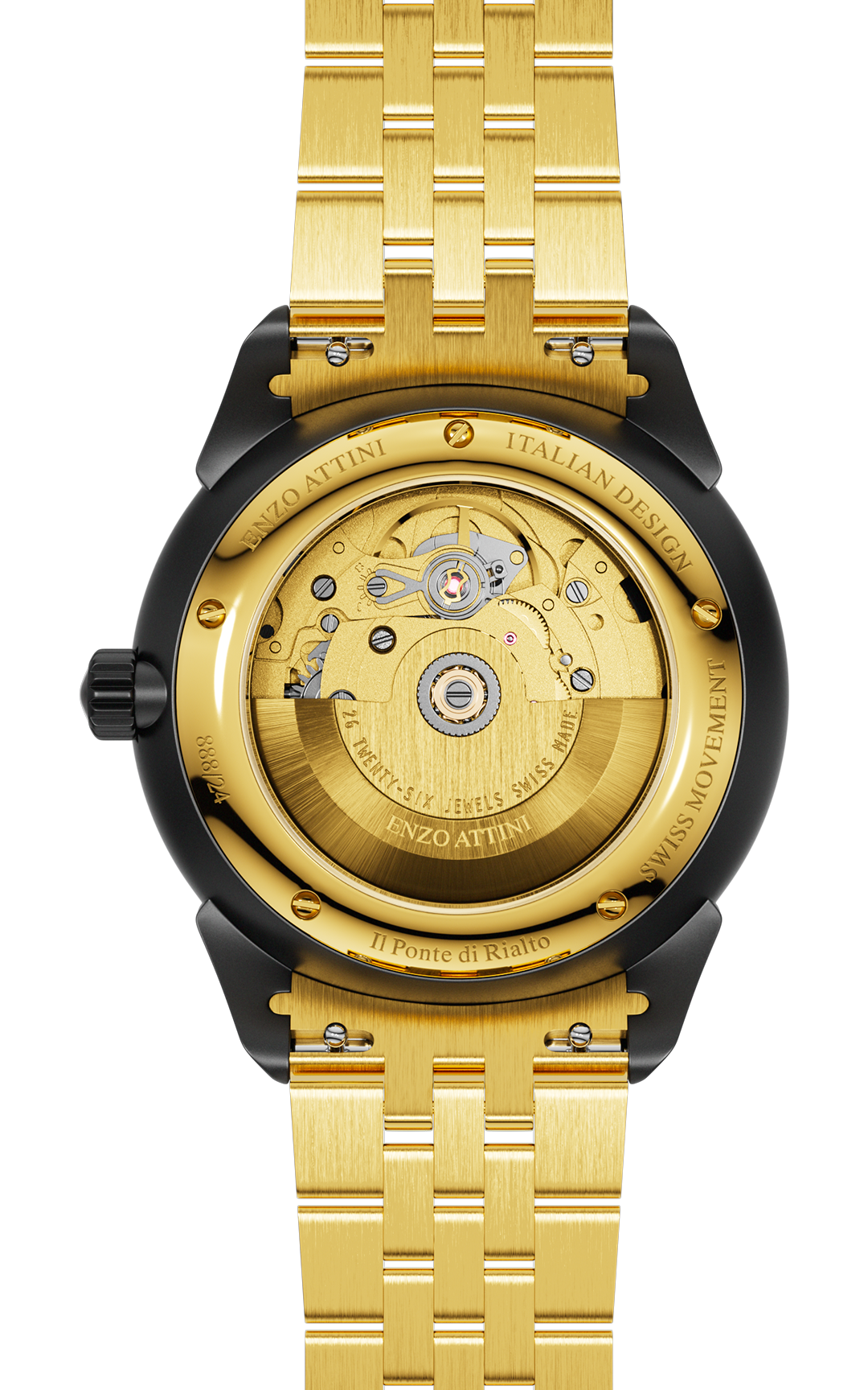 "il Ponte di Rialto" Automatic - President Bracelet / Swiss Movement