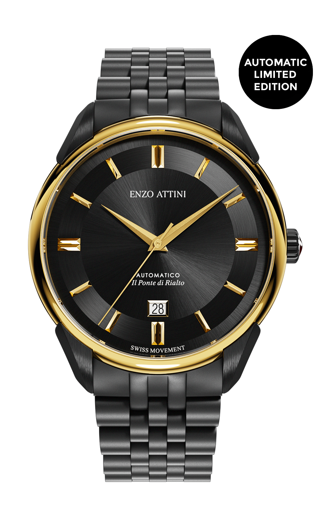 "il Ponte di Rialto" Automatic - President Bracelet / Swiss Movement