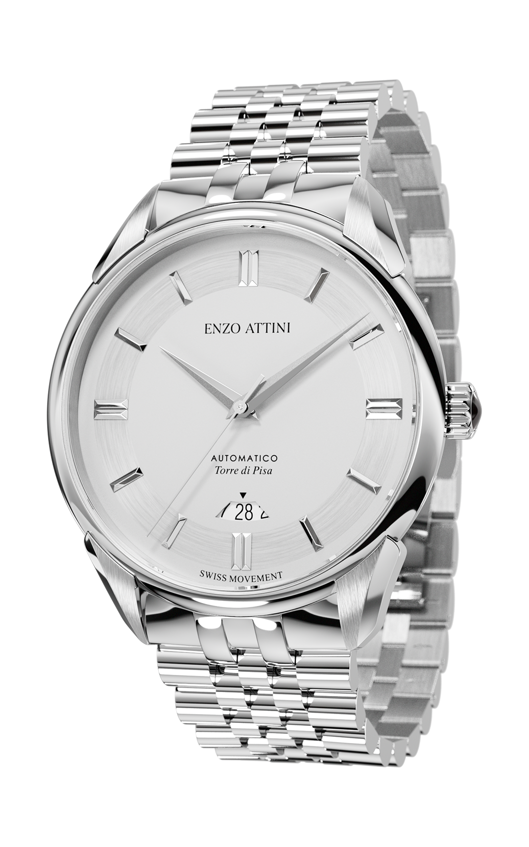 Torre di Pisa Automatic - President Bracelet / Swiss Movement