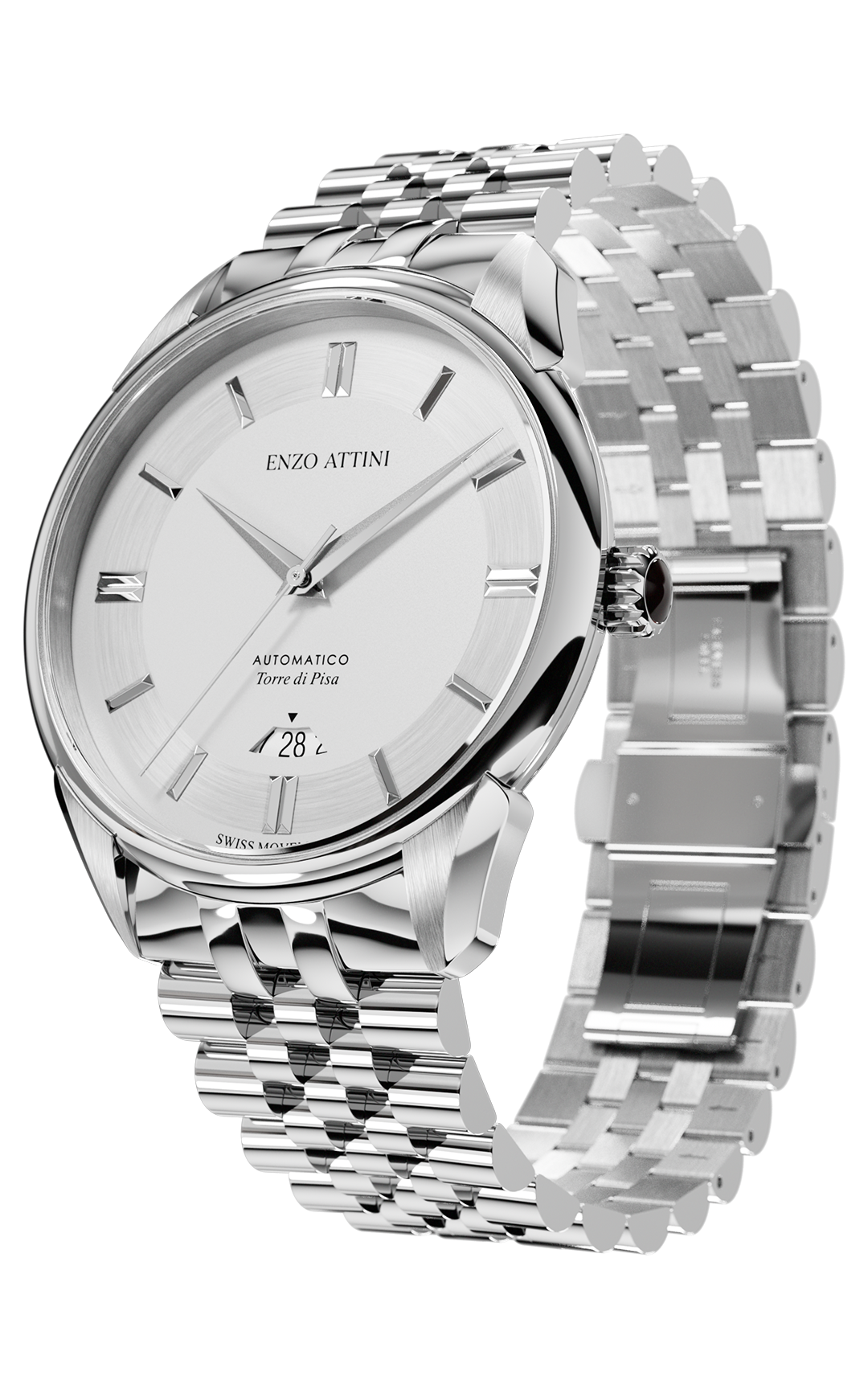 Torre di Pisa Automatic - President Bracelet / Swiss Movement