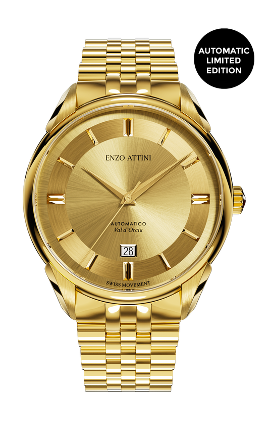 Val d'Orcia Automatic - President Bracelet  / Swiss Movement