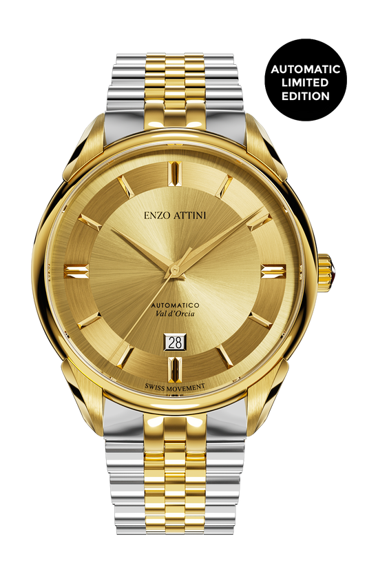 Val d'Orcia Automatic - President Bracelet  / Swiss Movement