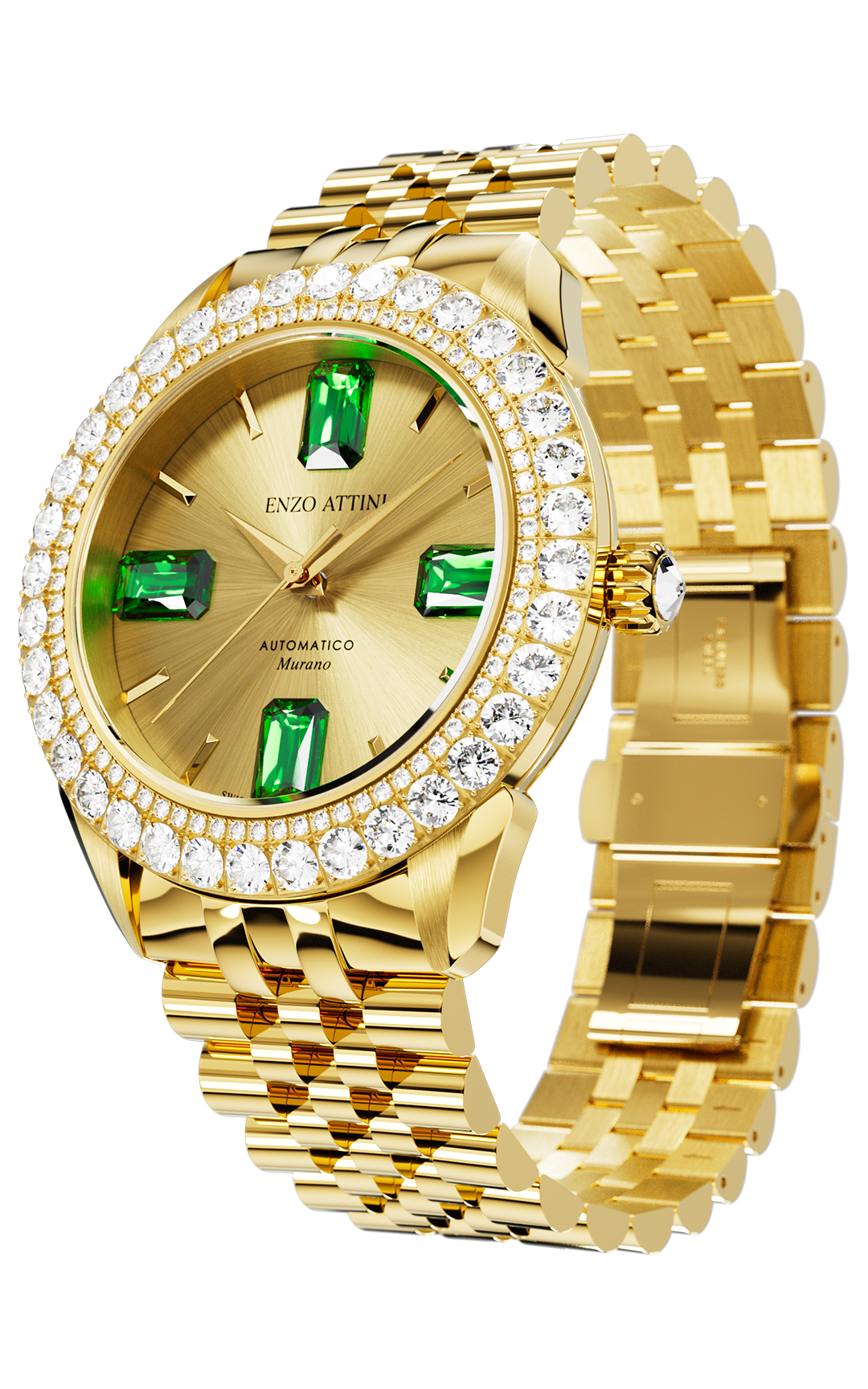 "Murano" Automatic - President Bracelet / Swiss Movement
