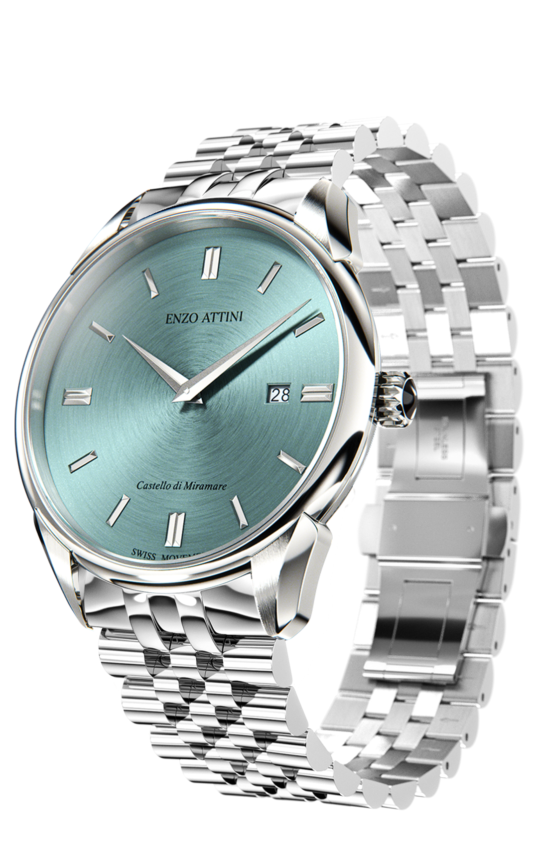 Castello di Miramare - President Bracelet / Swiss Movement.