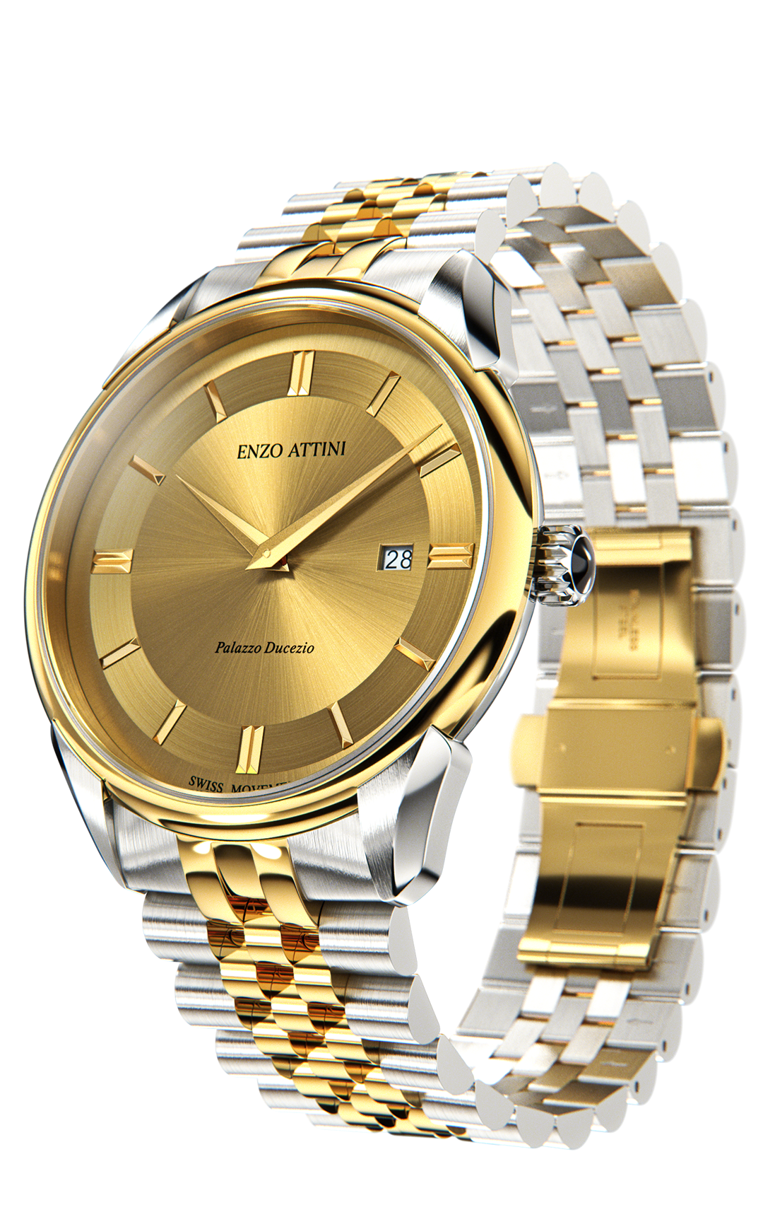 Palazzo Ducezio -  President Bracelet / Swiss Movement