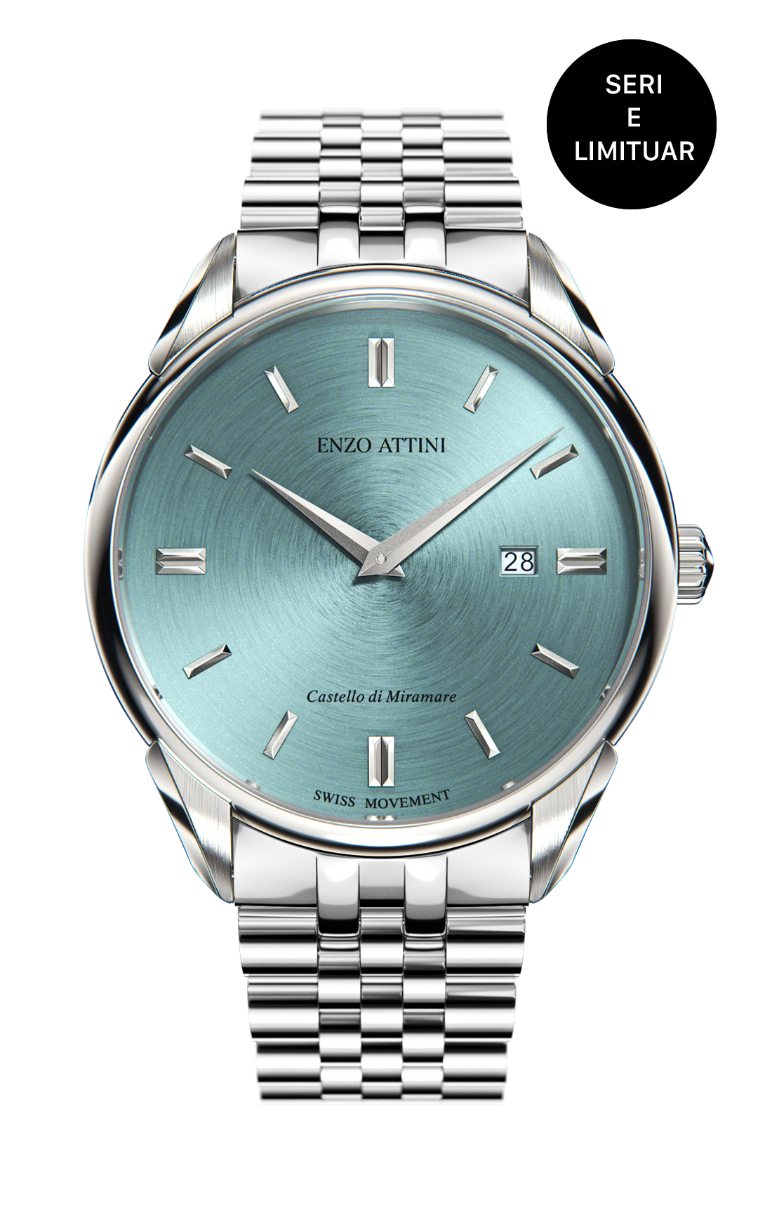 Castello di Miramare - President Bracelet / Swiss Movement.
