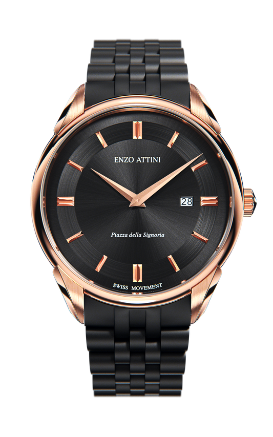 Piazza della Signoria - President Bracelet / Swiss Movement.