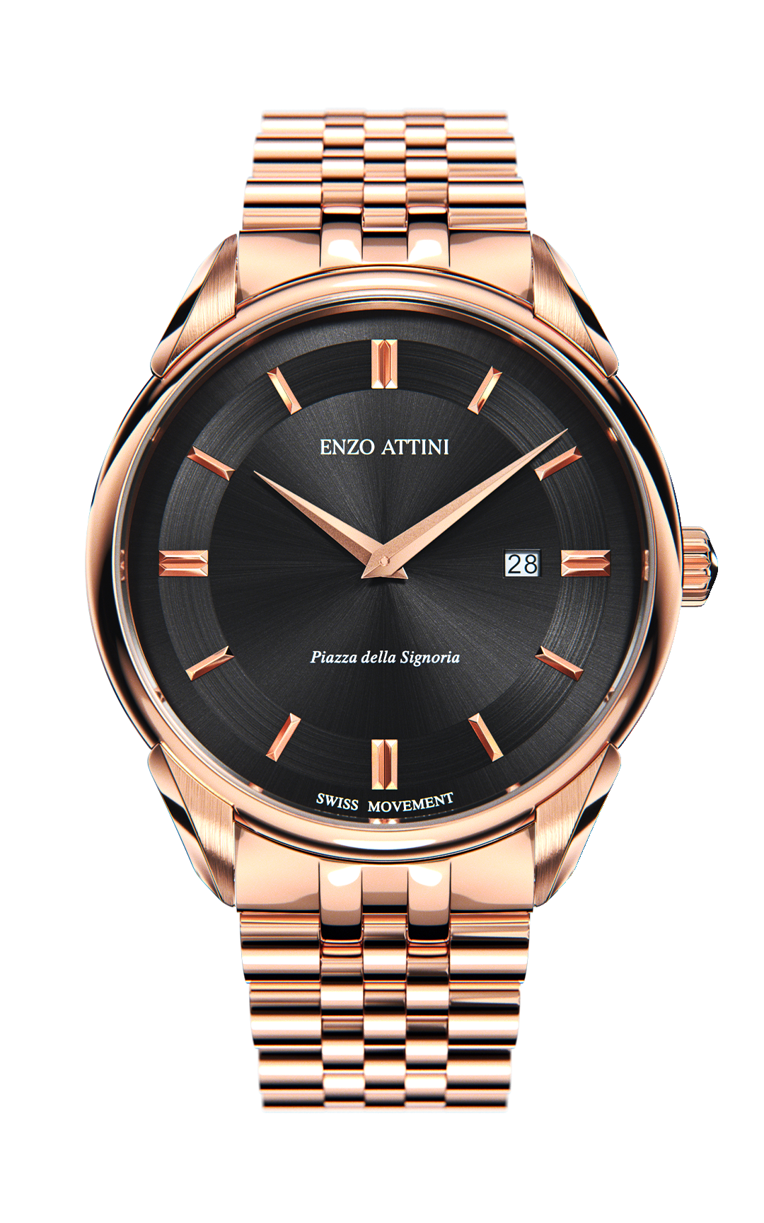 Piazza della Signoria - President Bracelet / Swiss Movement