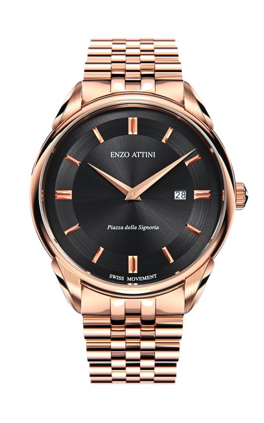 Piazza della Signoria - President Bracelet / Swiss Movement