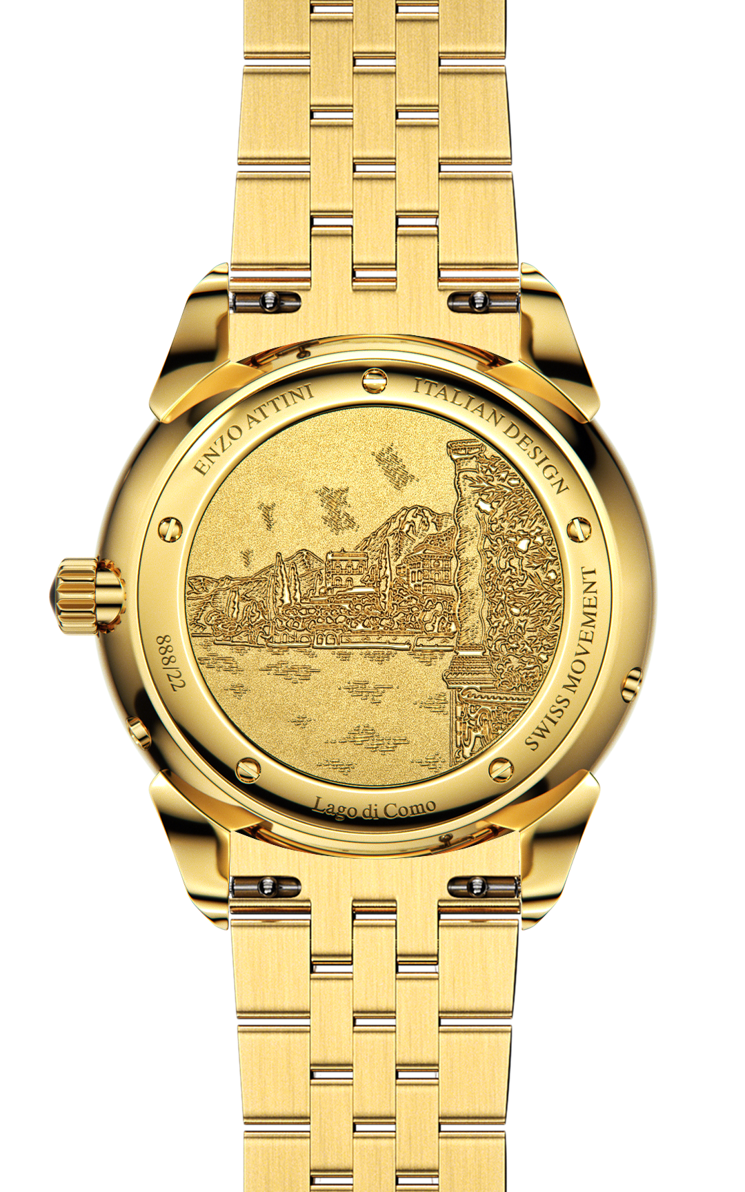 Lago di Como - President Bracelet / Swiss Movement.