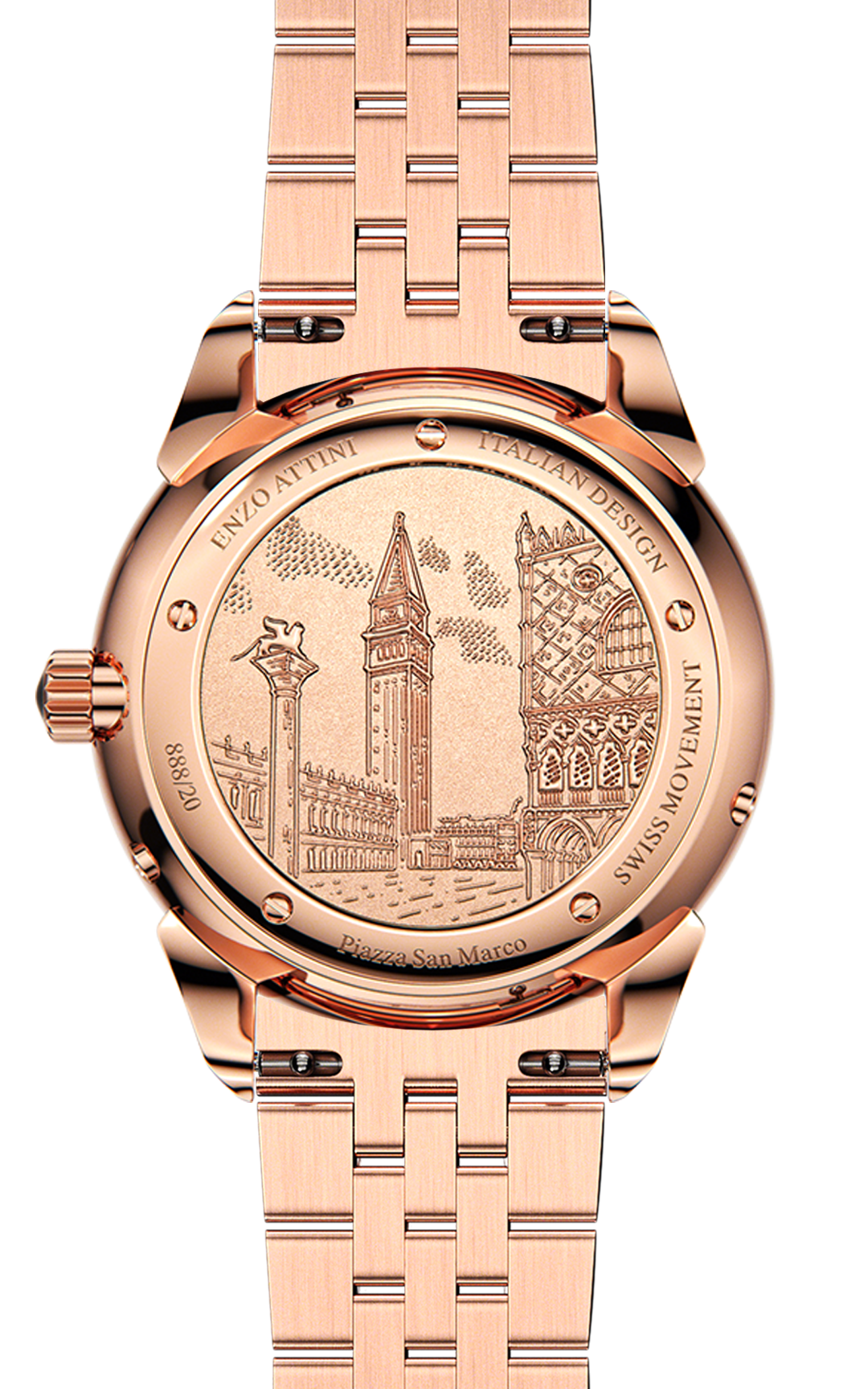 Piazza San Marco di Venezia - President Bracelet / Swiss Movement.