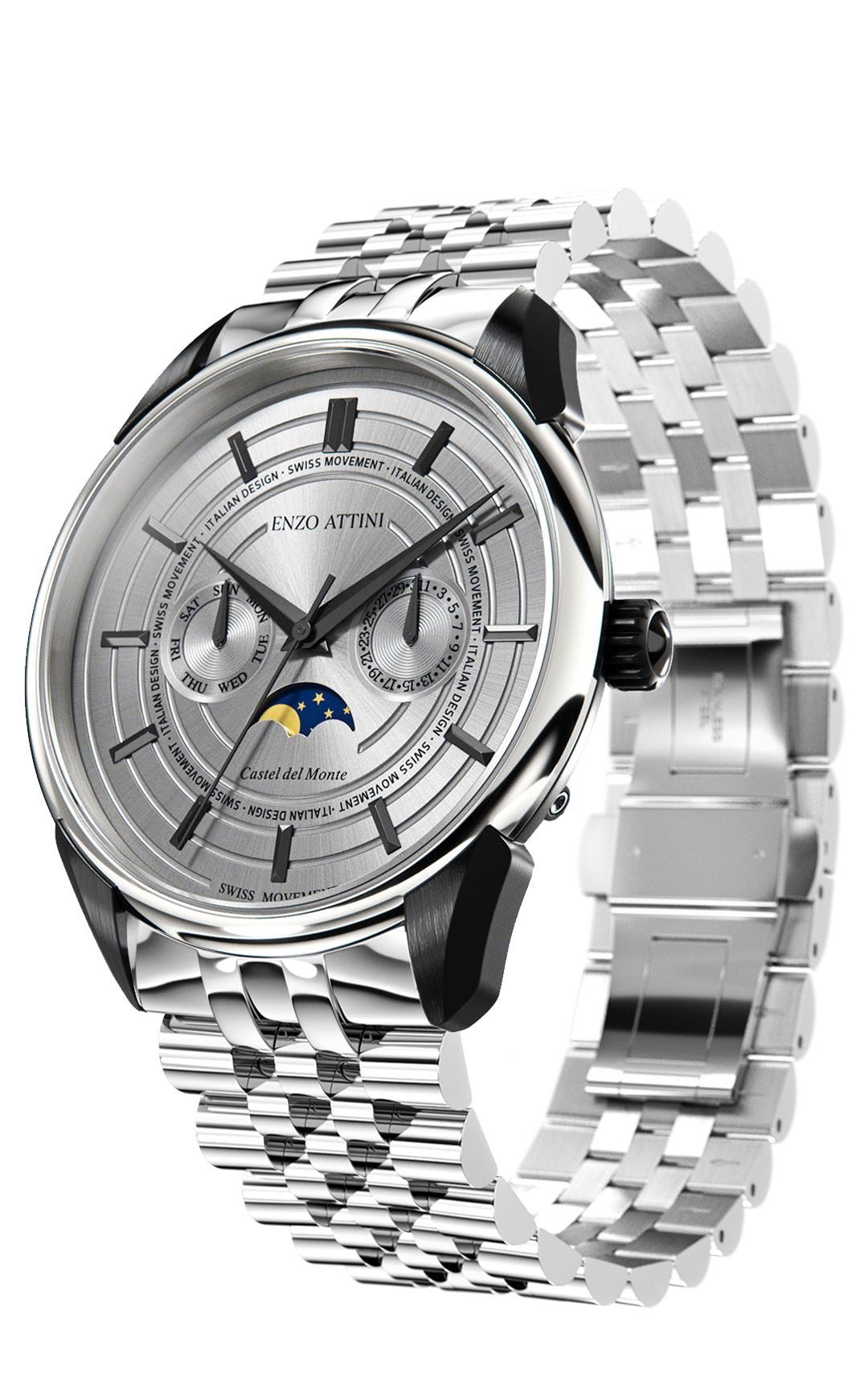 Castel del Monte - President Bracelet / Swiss Movement.