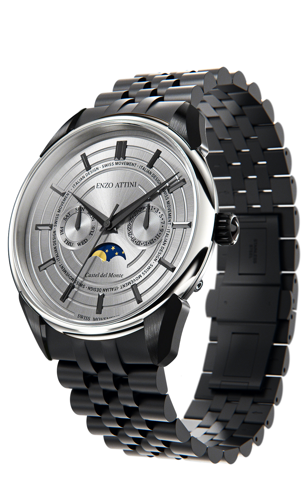 Castel del Monte - President Bracelet / Swiss Movement.