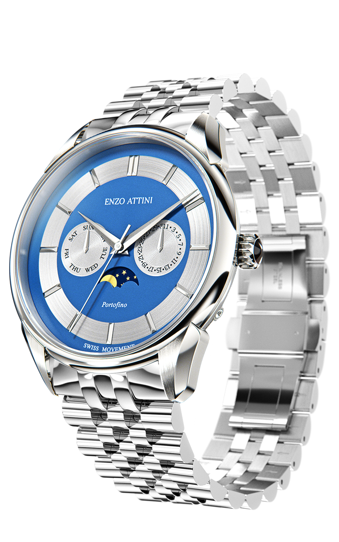 Portofino - President Bracelet / Swiss Movement.