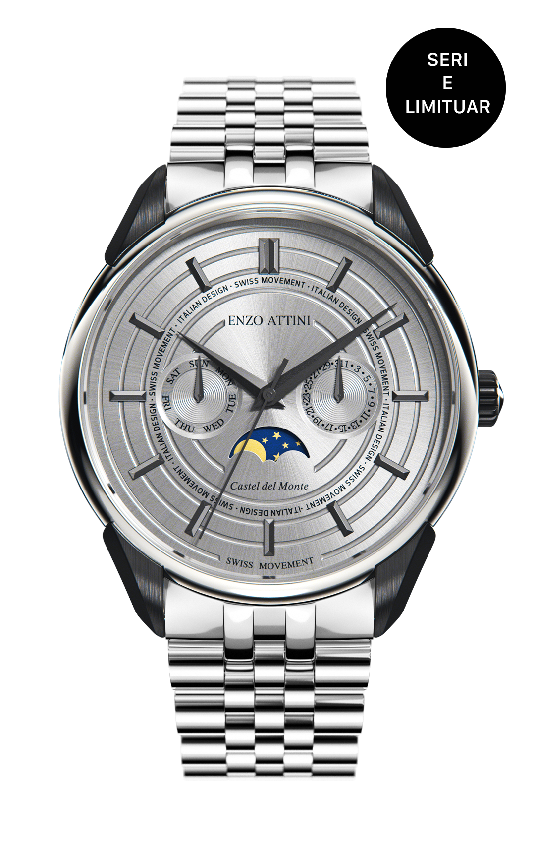 Castel del Monte - President Bracelet / Swiss Movement