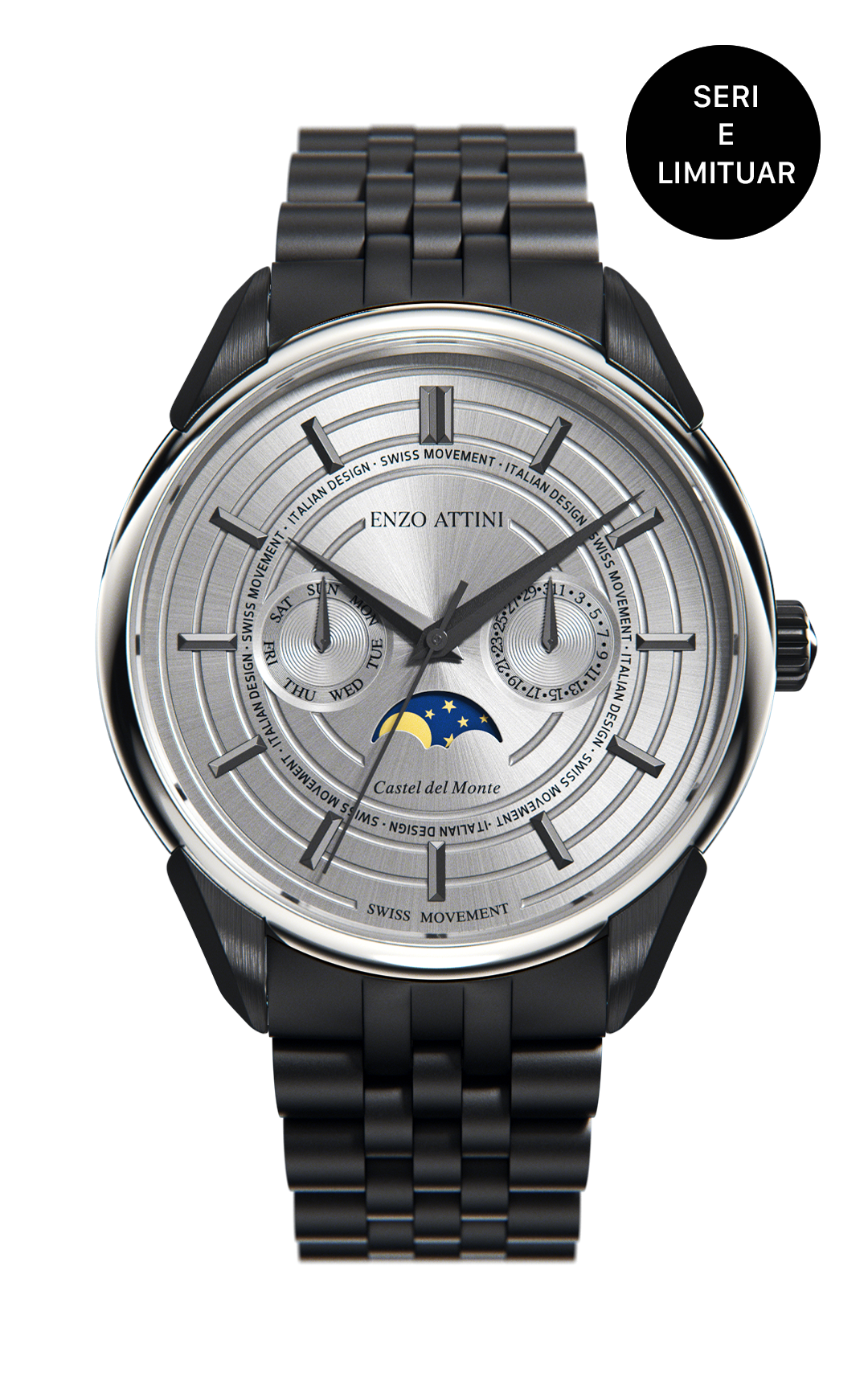 Castel del Monte - President Bracelet / Swiss Movement.